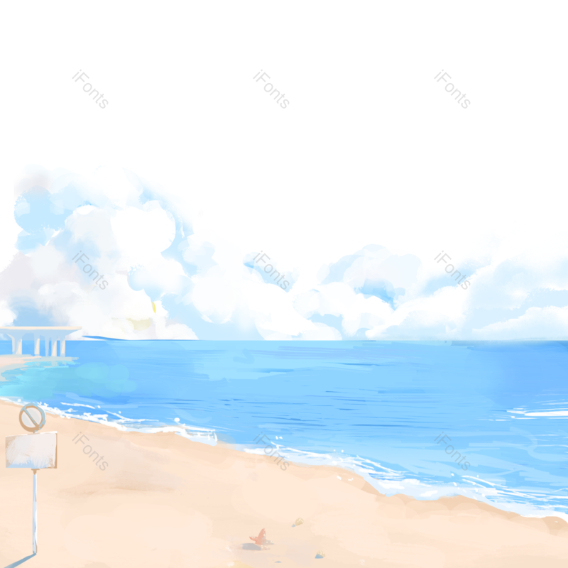 祥云图片,天空元素,夏天PNG,海洋免抠素材